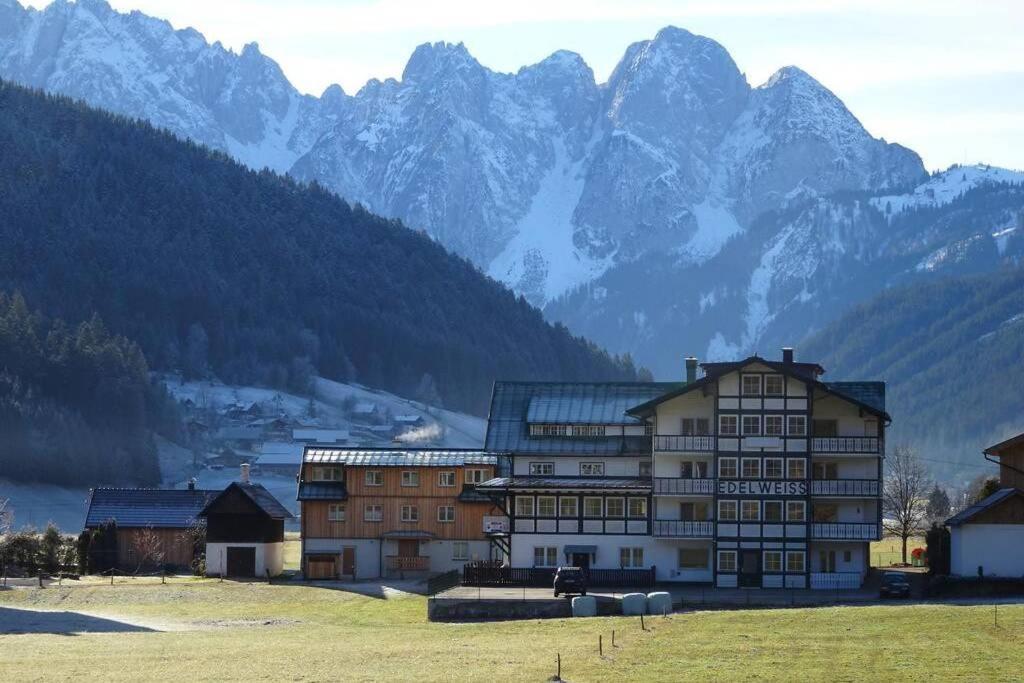 Das Almsternderl - Gemuetliche Wohnung In Gosau Exterior photo