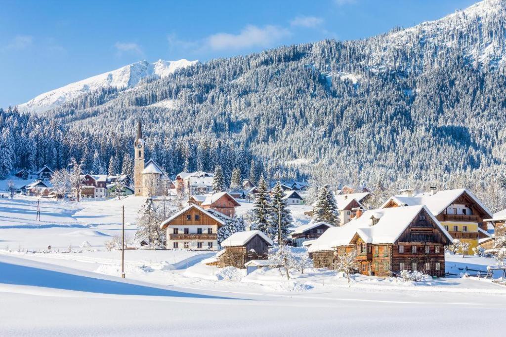 Das Almsternderl - Gemuetliche Wohnung In Gosau Exterior photo